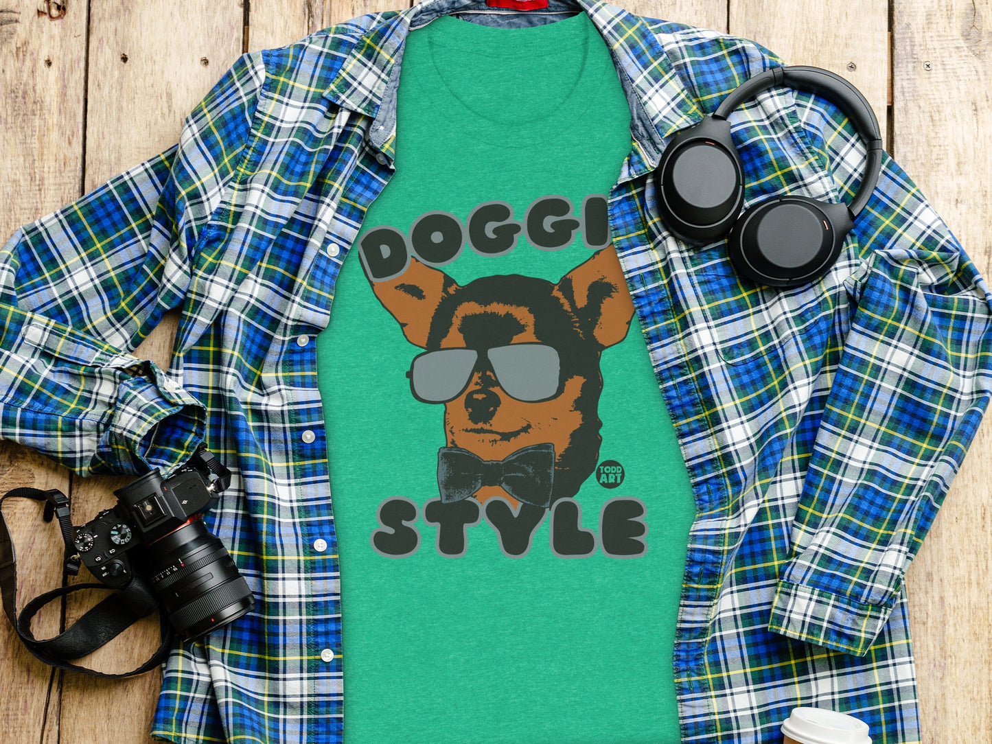Doggi Style Graphic Tee Dog Lover Novelty Product