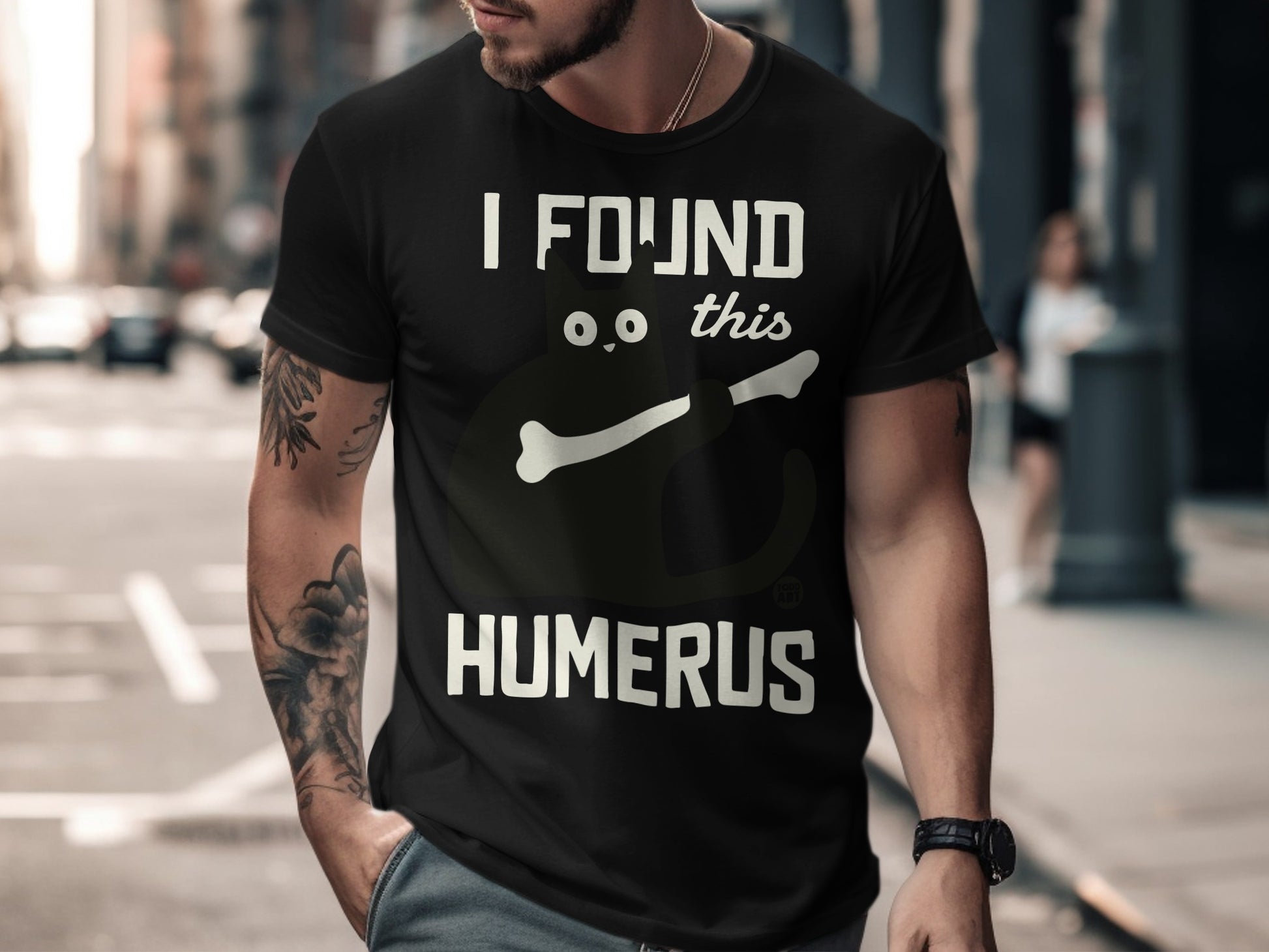 I Found This Humerus Funny Halloween T-Shirt