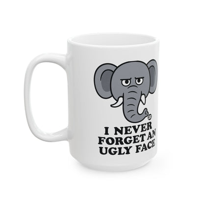 Elephant with an Attitude Todd Art Mug