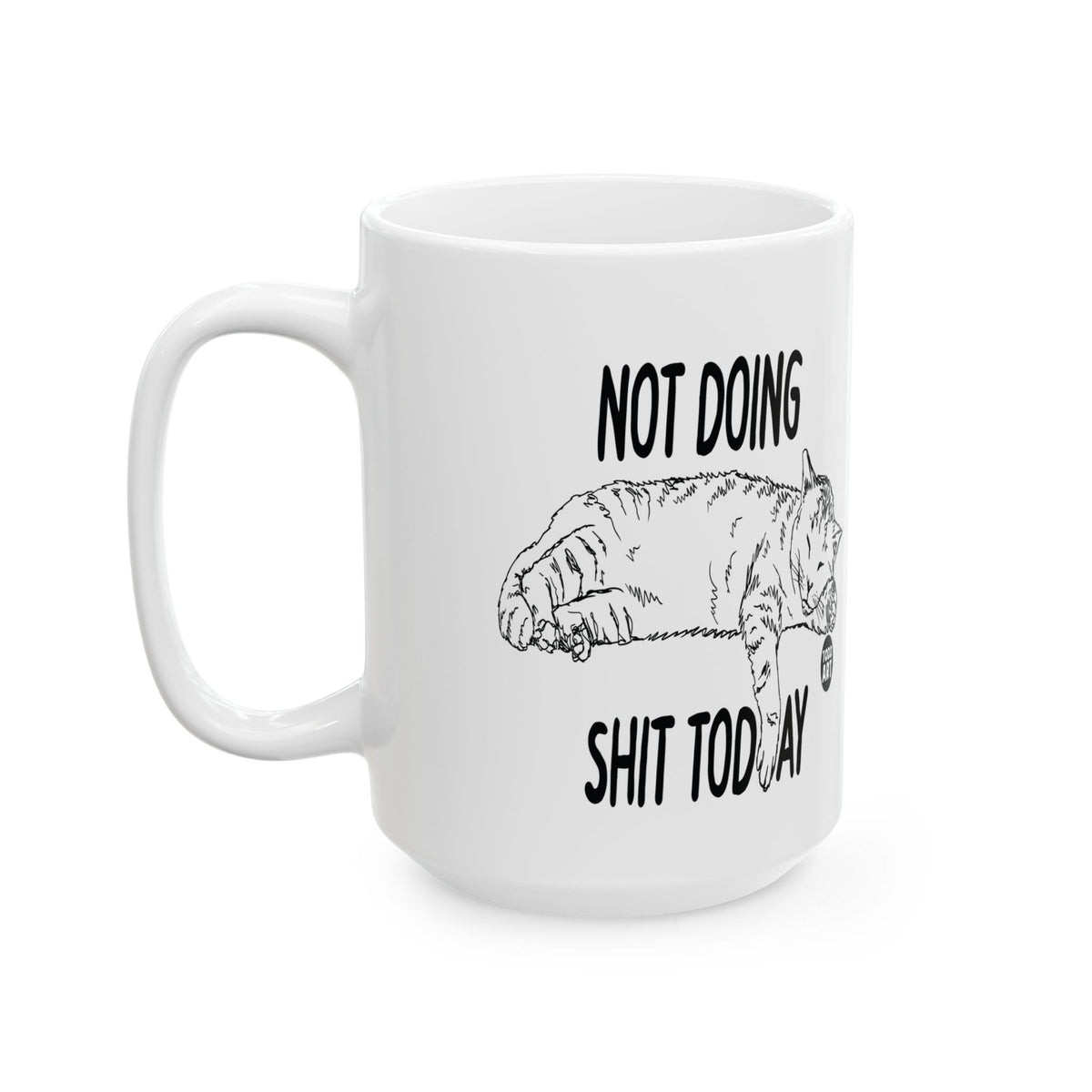 Resting Cat Todd Art Mug