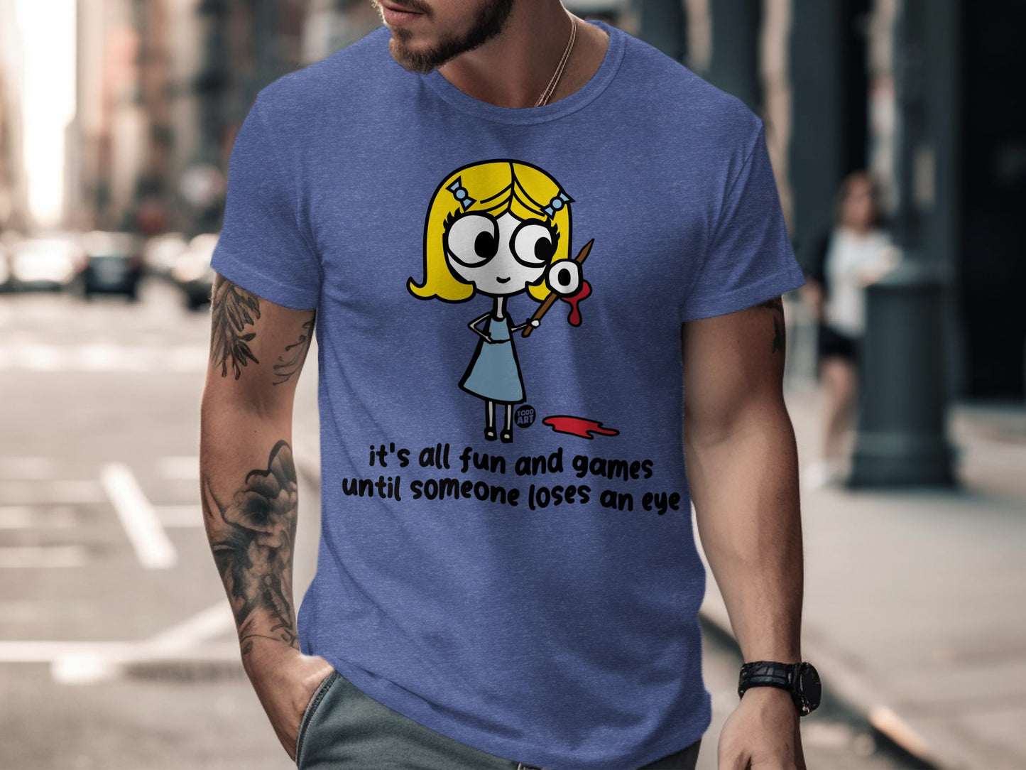 All Fun and Games Until Someone Loses an Eye Shirt