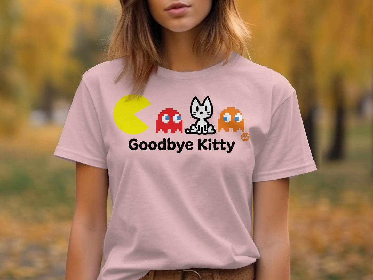 Goodbye Kitty Graphic T-Shirt for Gaming Fans