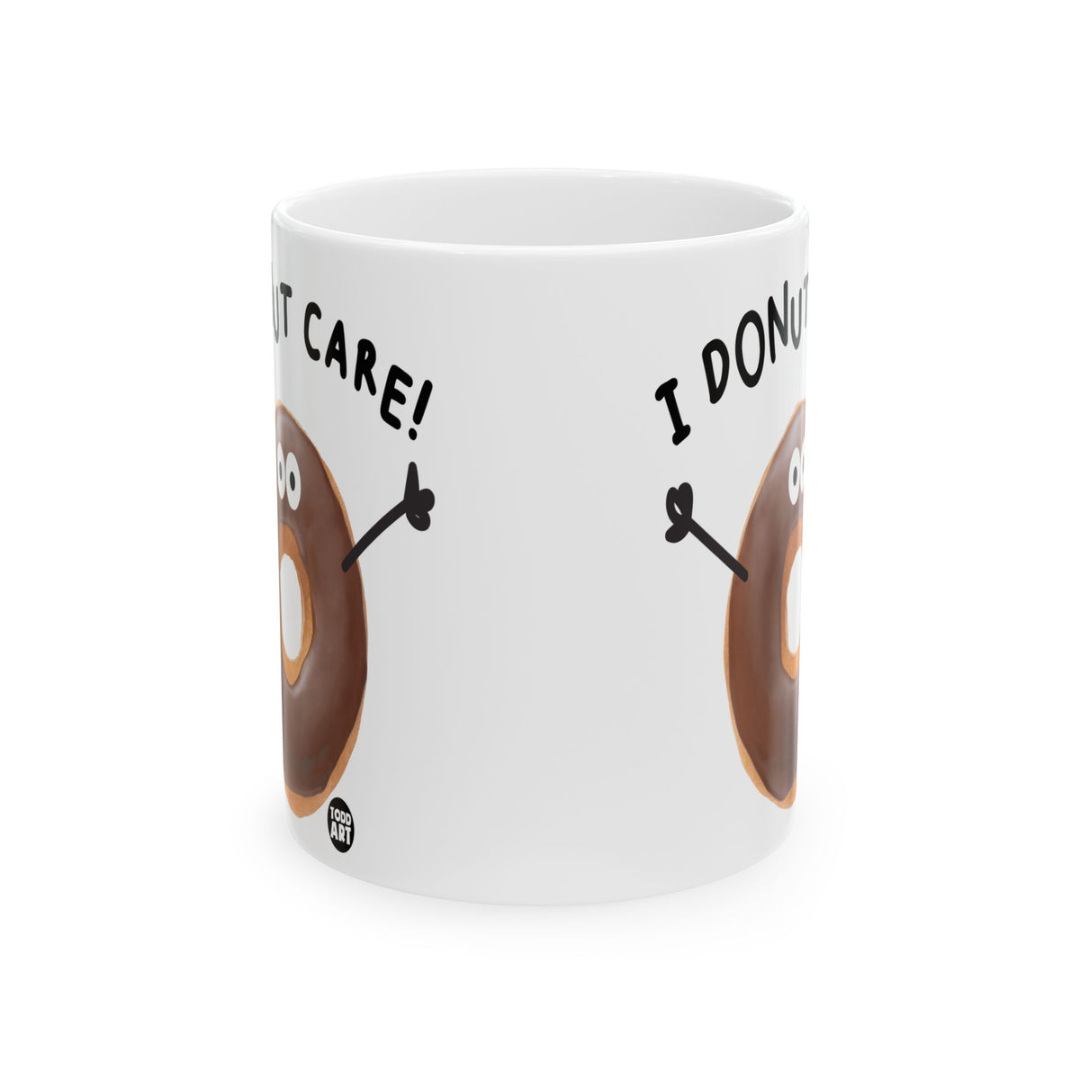 Donut Care Club Todd Art Mug