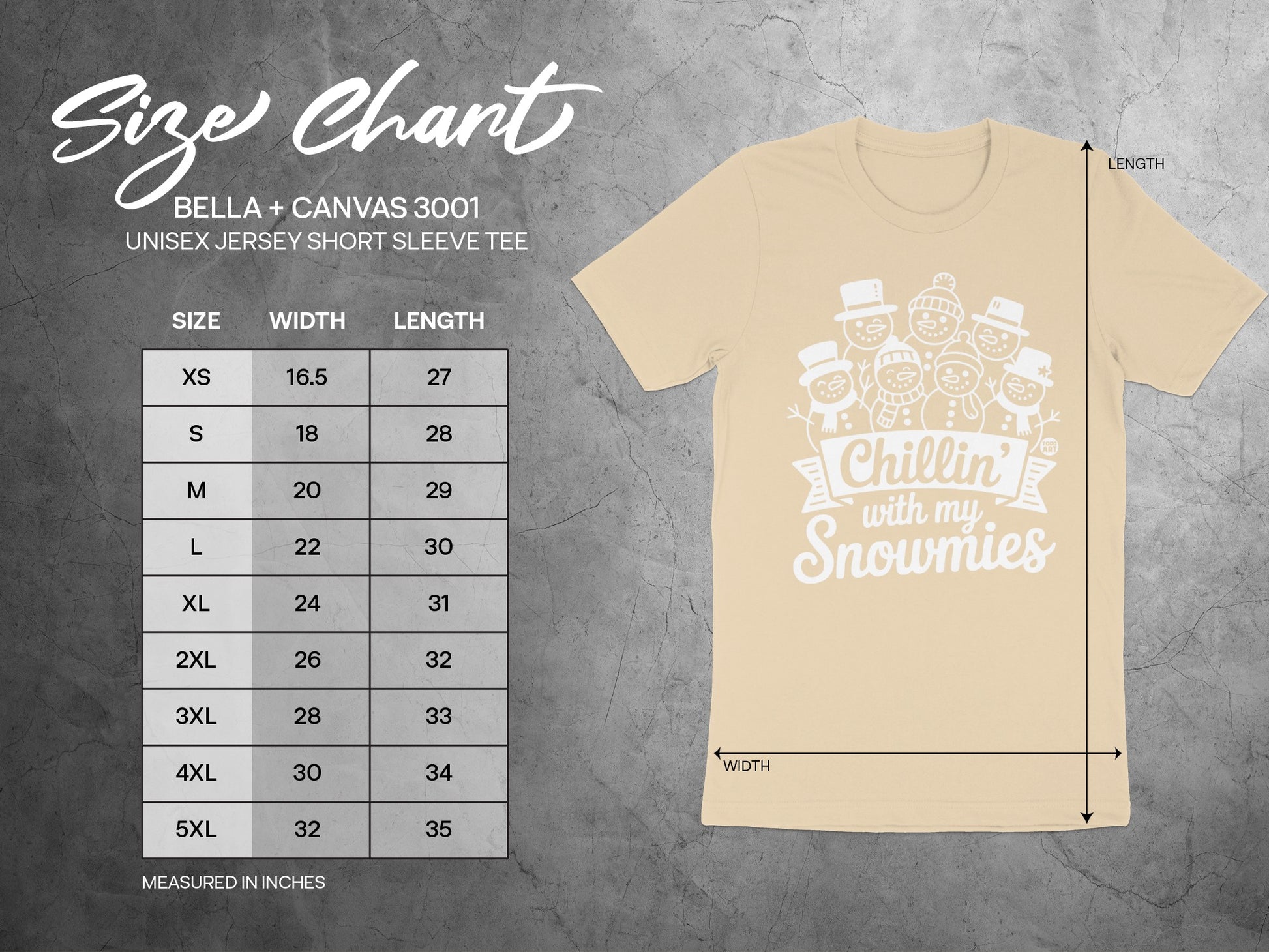 Chillin with my Snowmies Unisex Jersey Short Sleeve Tee product