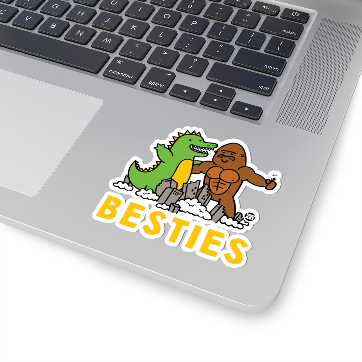 Besties Todd Art Sticker