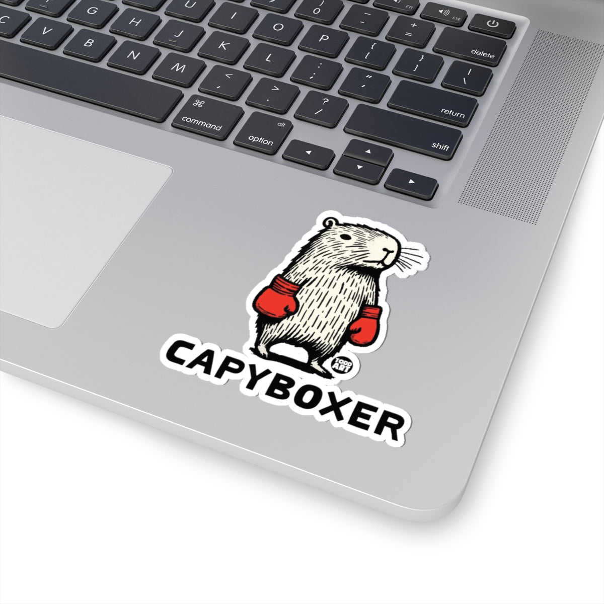 Capyboxer Todd Art Sticker