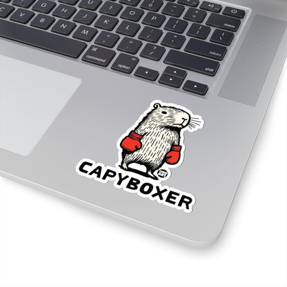 Capyboxer Todd Art Sticker