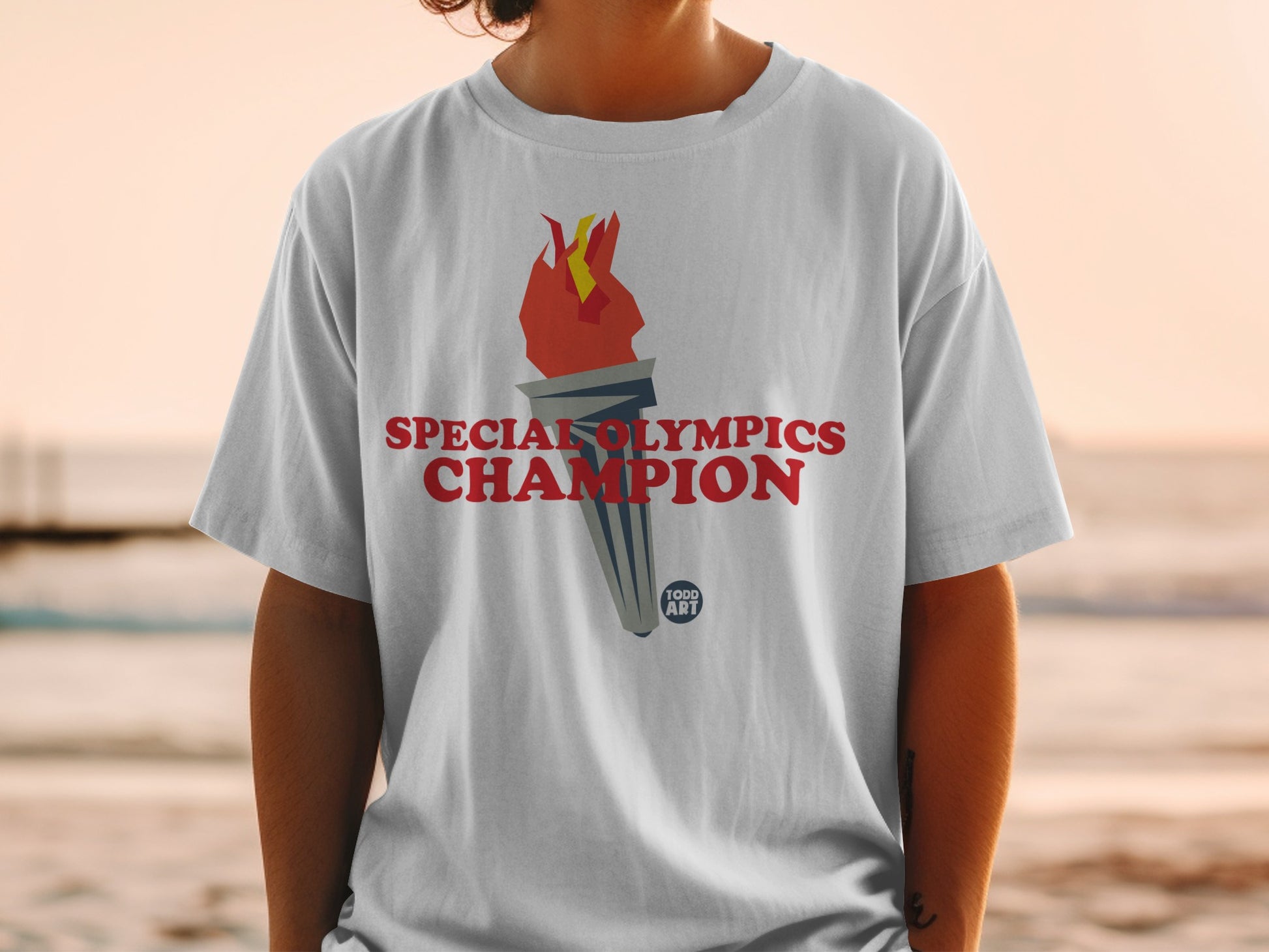 Special Olympics Champion Torch Graphic product type