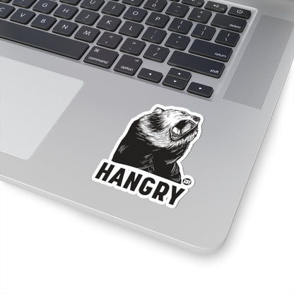 Hangry BearTodd Art Sticker