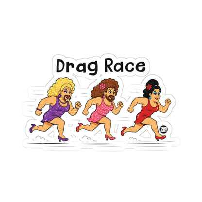 Drag RaceTodd Art Sticker