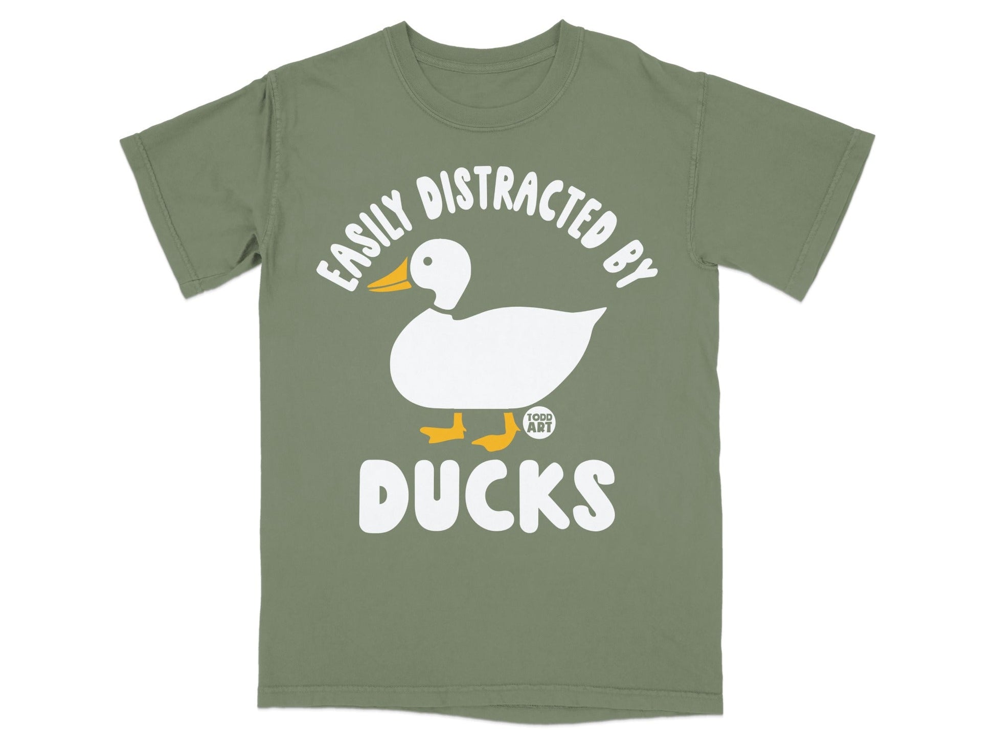 Easily Distracted By Ducks Graphic T-shirt