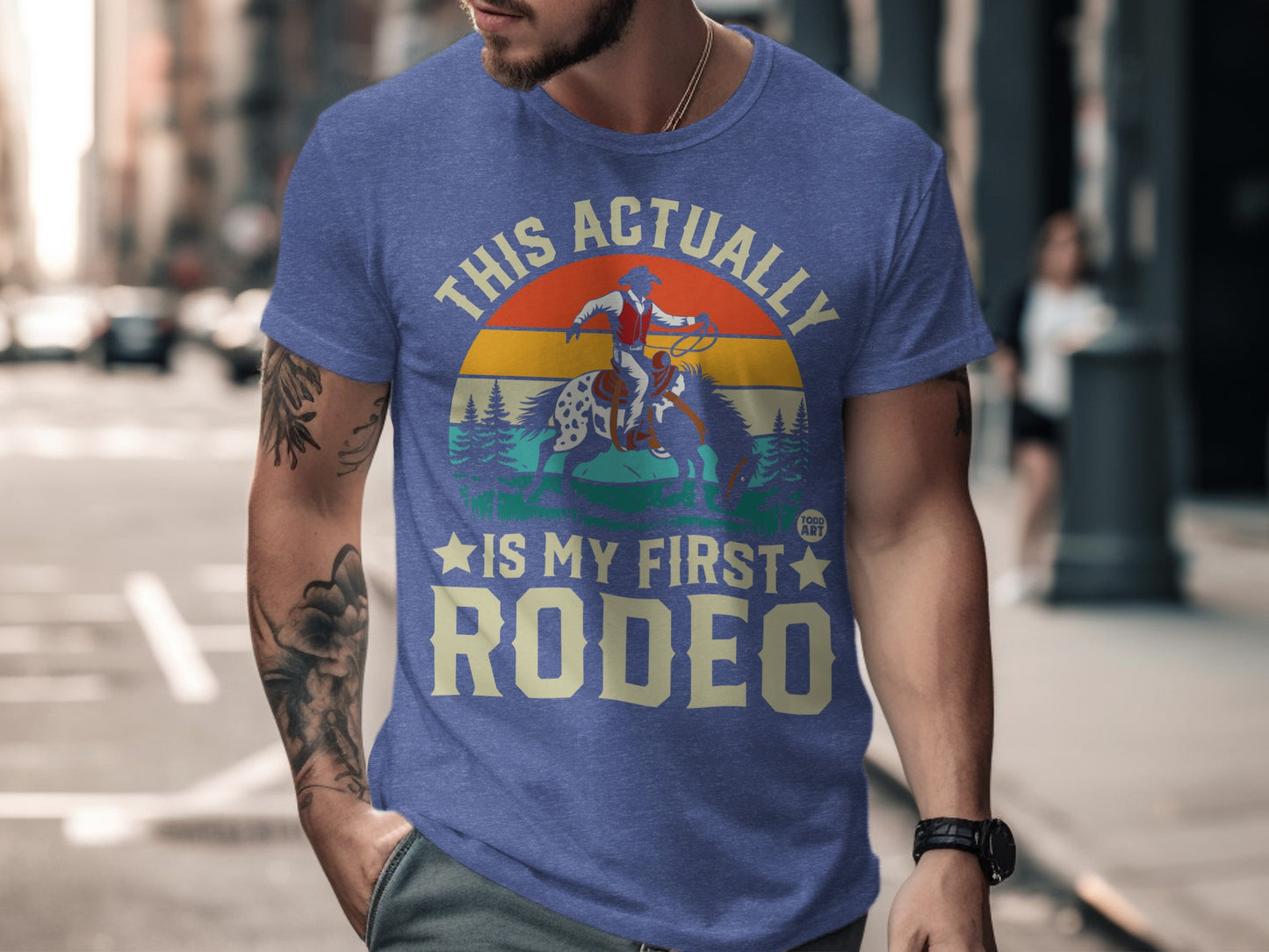 This Actually Is My First Rodeo Graphic Shirt product