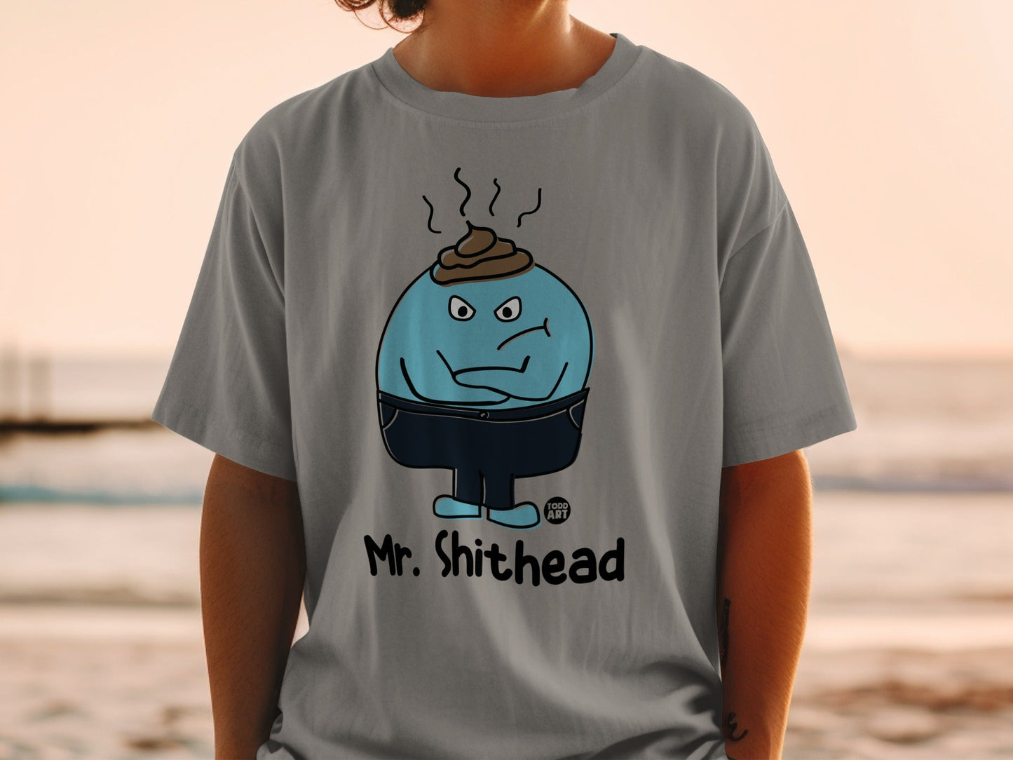 Mr. Shithead Funny Character Graphic Shirt