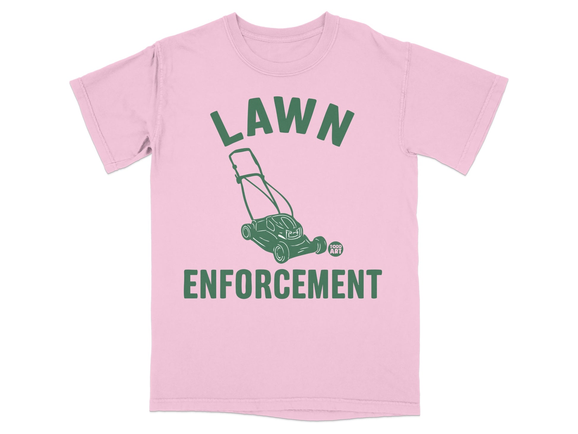 Lawn Enforcement Mower Graphic Funny Joke product type