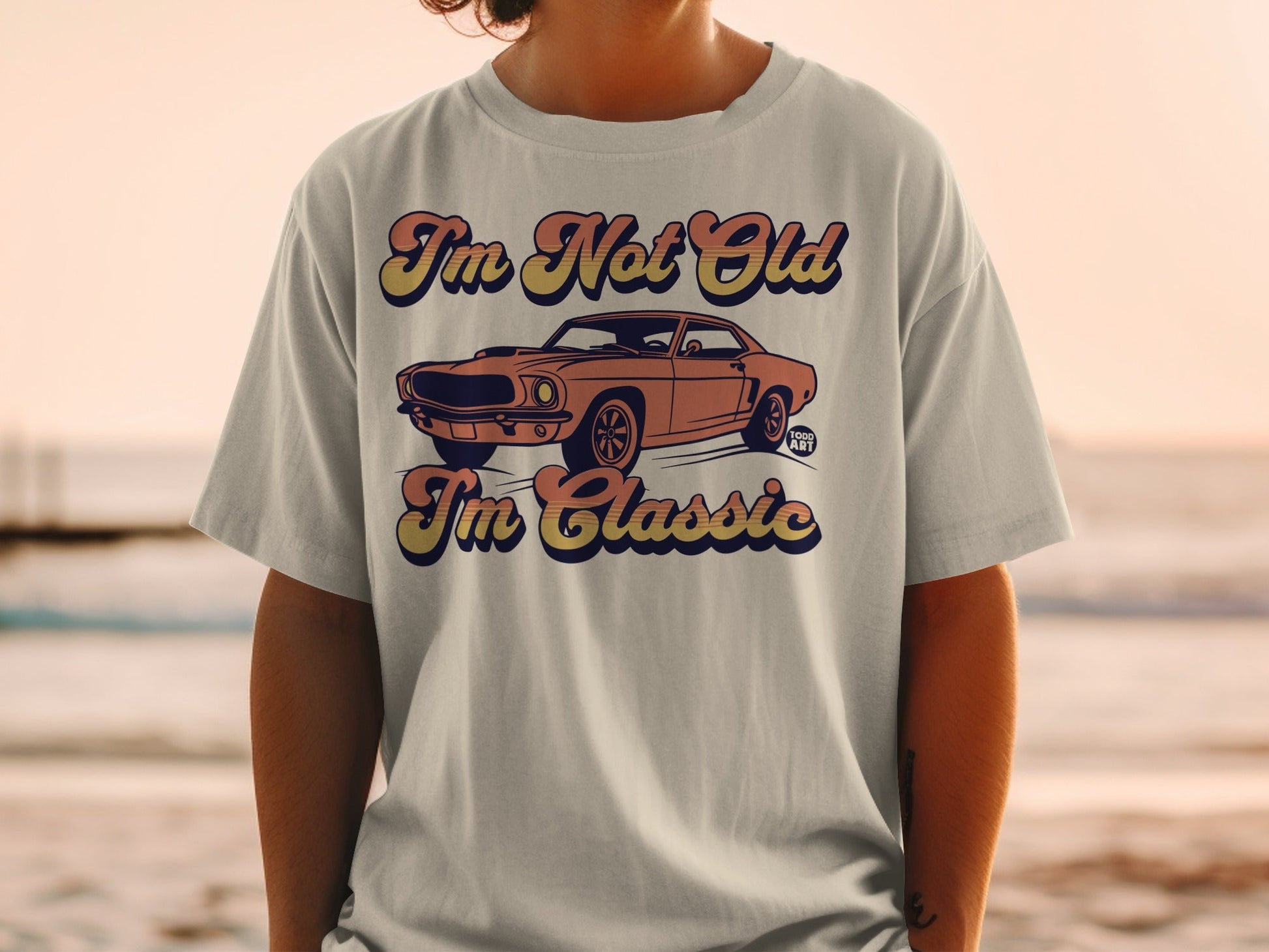 I'm Not Old I'm Classic Car Graphic T-Shirt