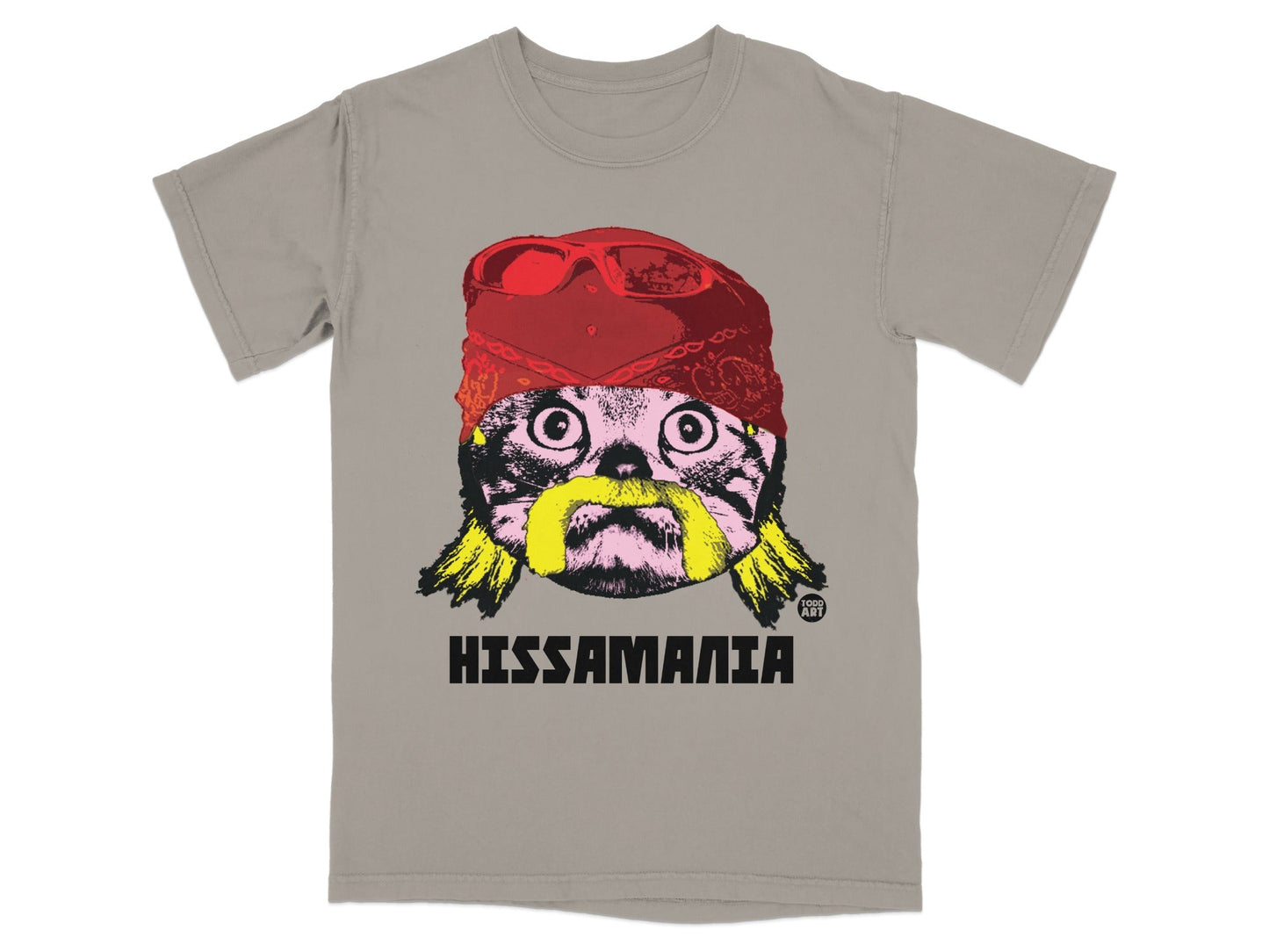 Hissamania Cat Graphic Tee Perfect for Cat Lovers