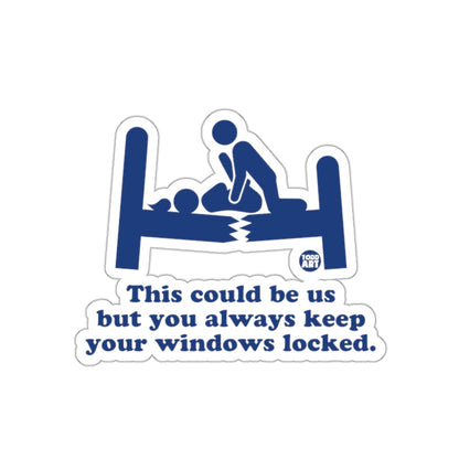 This could be us funny sticker for windows locked lovers