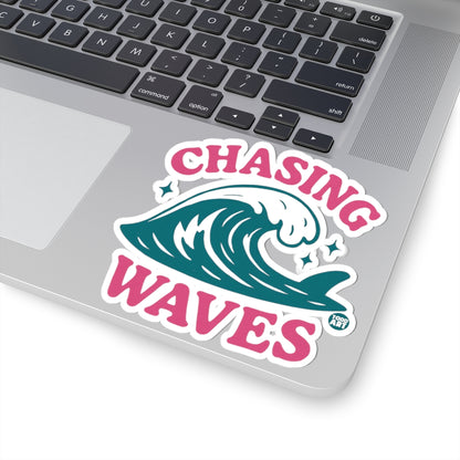 Chasing WavesTodd Art Sticker