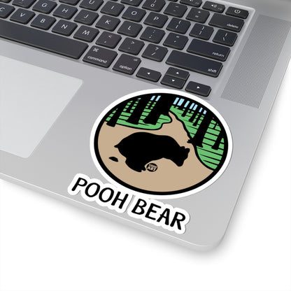 Pooh BearTodd Art Sticker