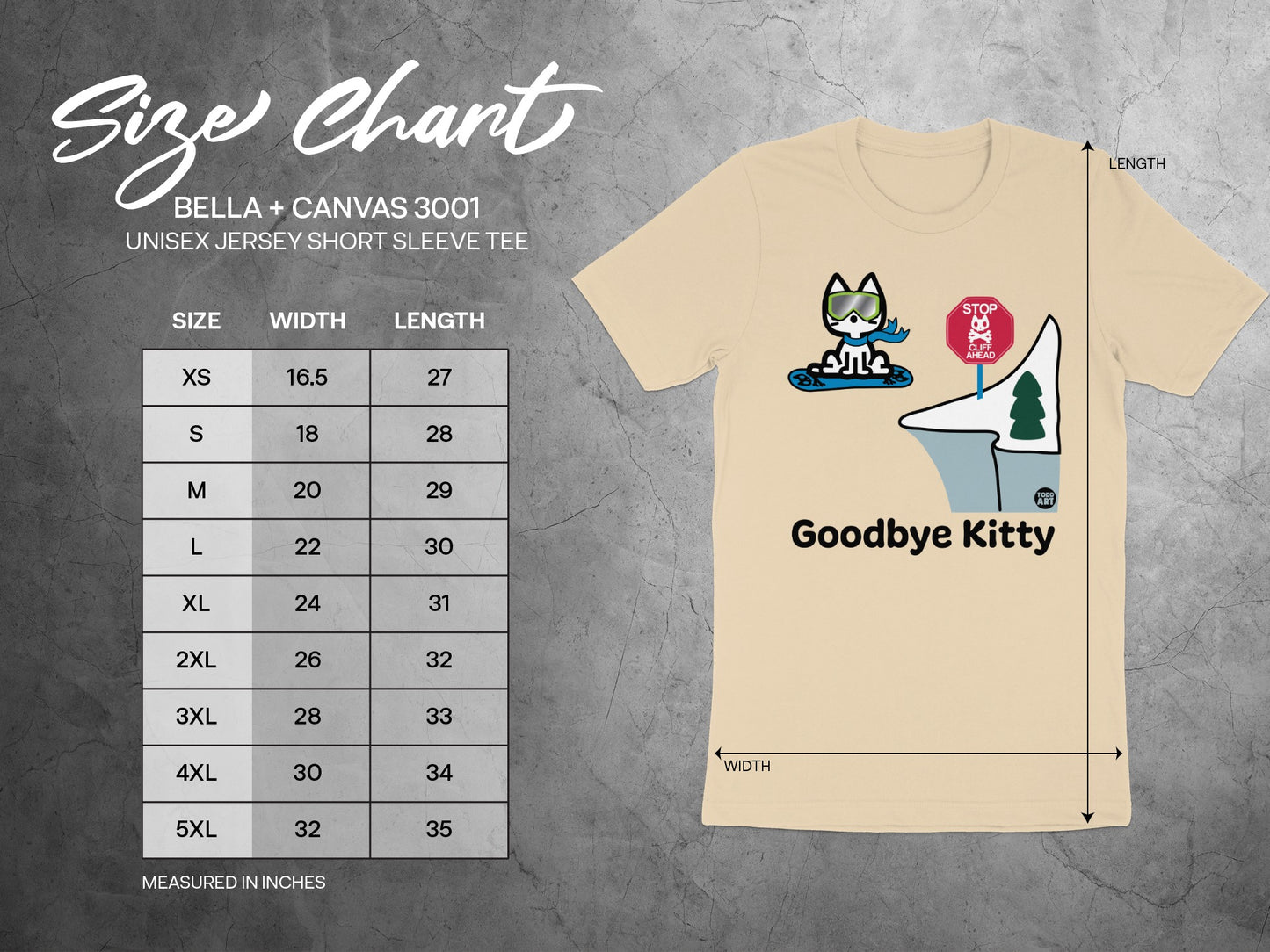 Goodbye Kitty T-shirt with Custom Graphic Design