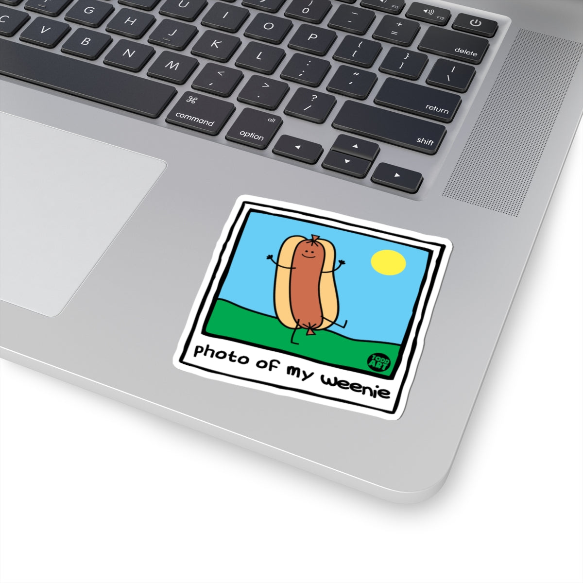 Weenie Todd Art Sticker