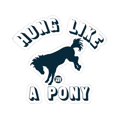 Pony PowerTodd Art Sticker