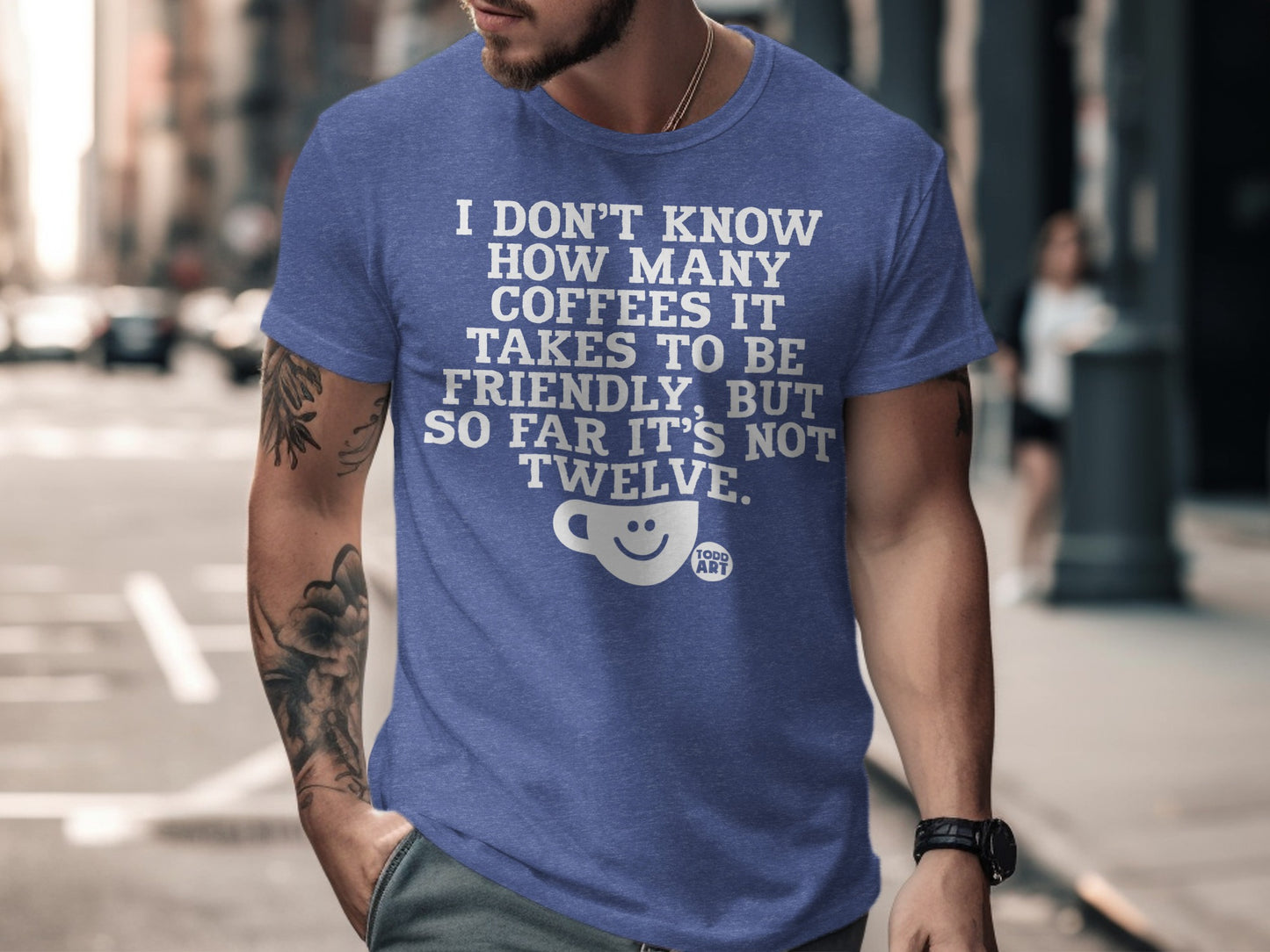 Funny Coffee Quote Shirt for Coffee Enthusiasts