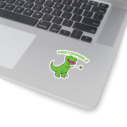 Unstoppable DinosaurTodd Art Sticker