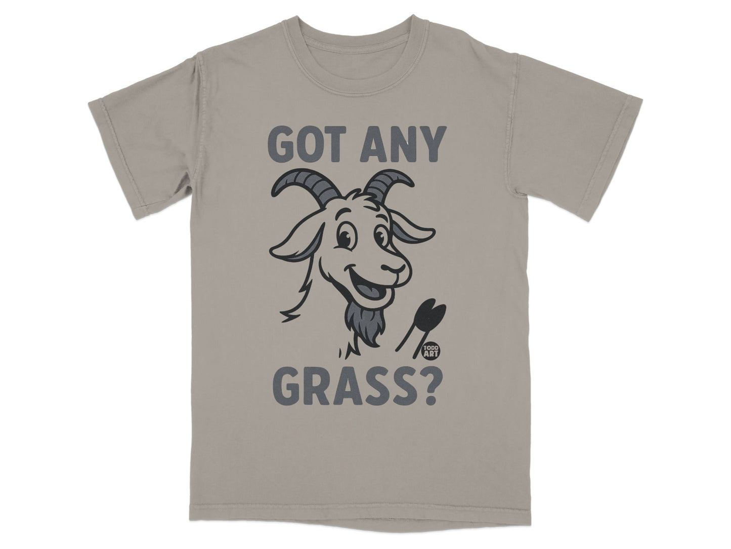 Got Any Grass? Funny Goat Graphic T-shirt
