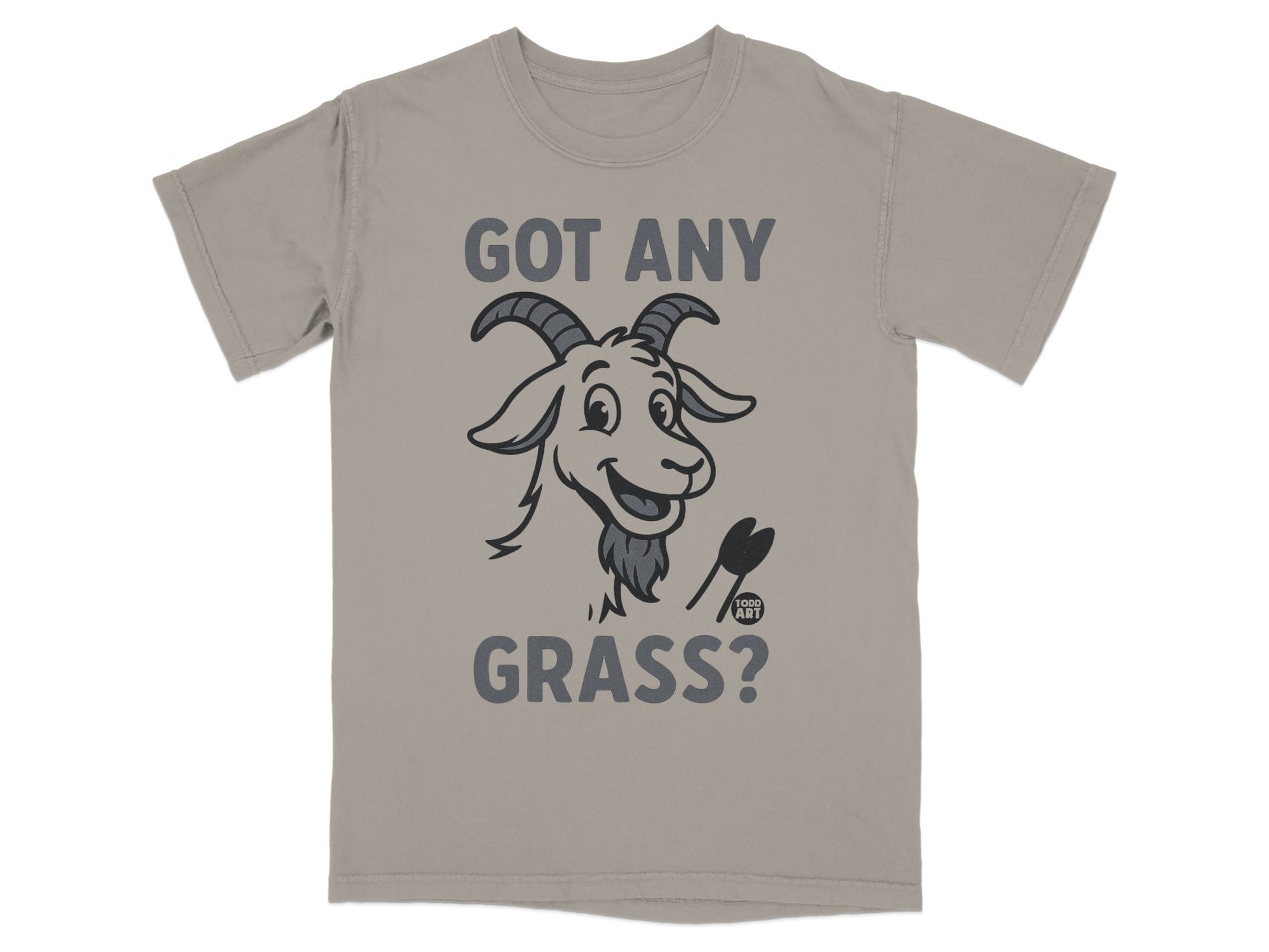 Got Any Grass? Funny Goat Graphic T-shirt