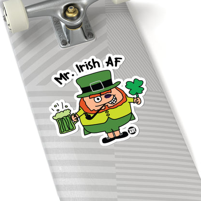 Mr. Irish AF Todd Art Sticker