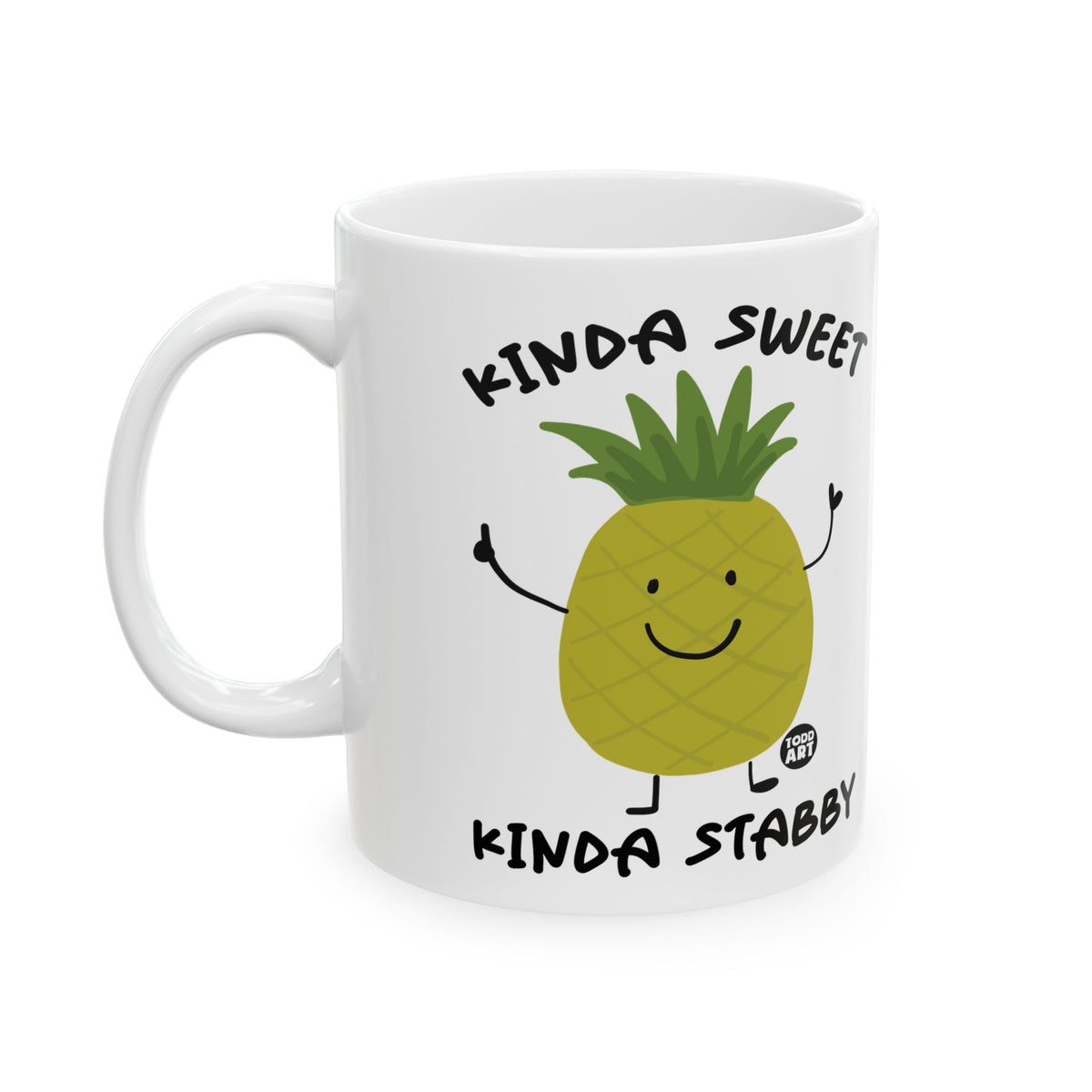 Sweet Pineapple Todd Art Mug