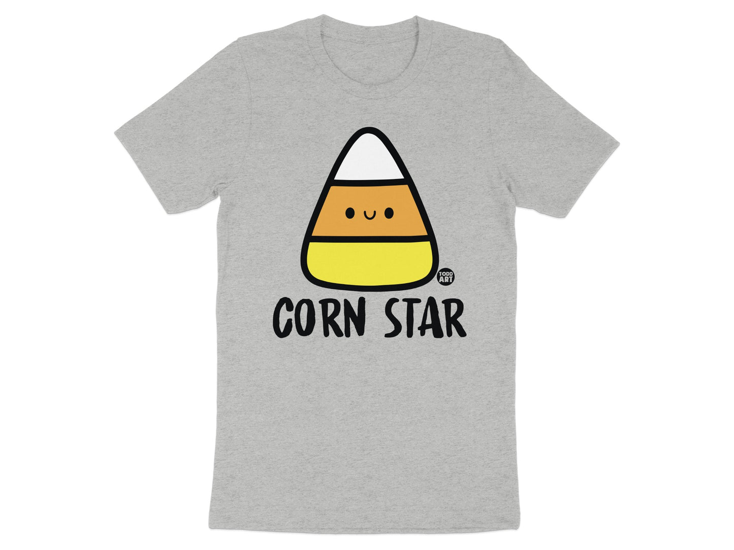 Corn Star Cute Graphic Candy Corn T-shirt