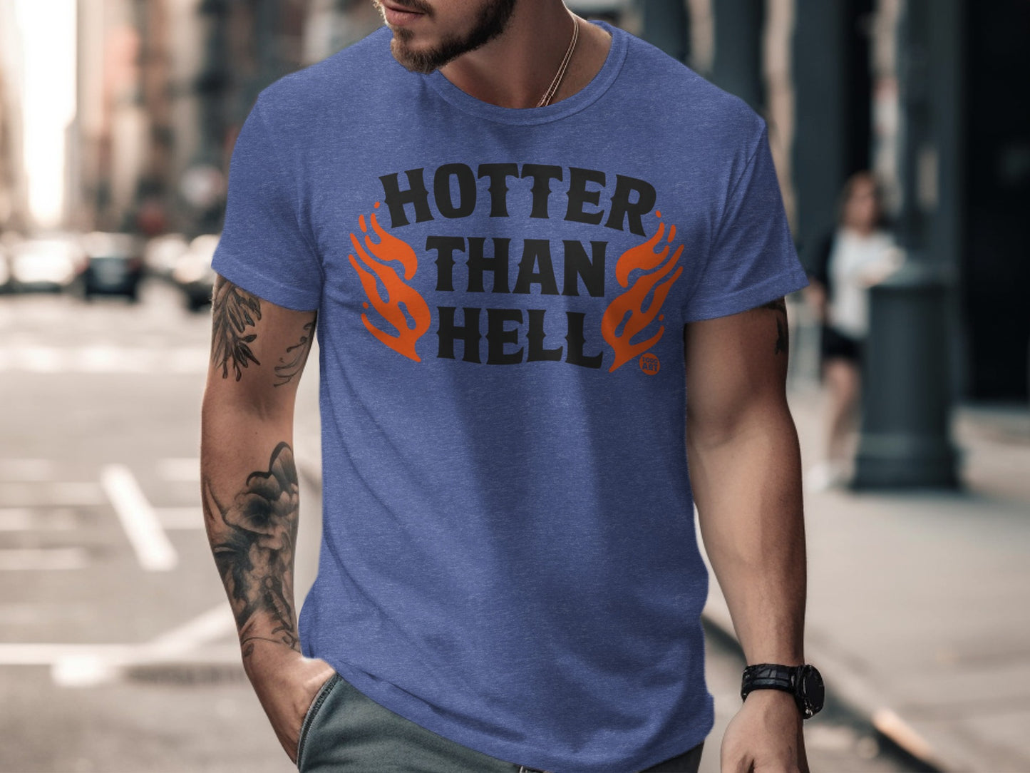 Hotter Than Hell Graphic Tee Shirt product type