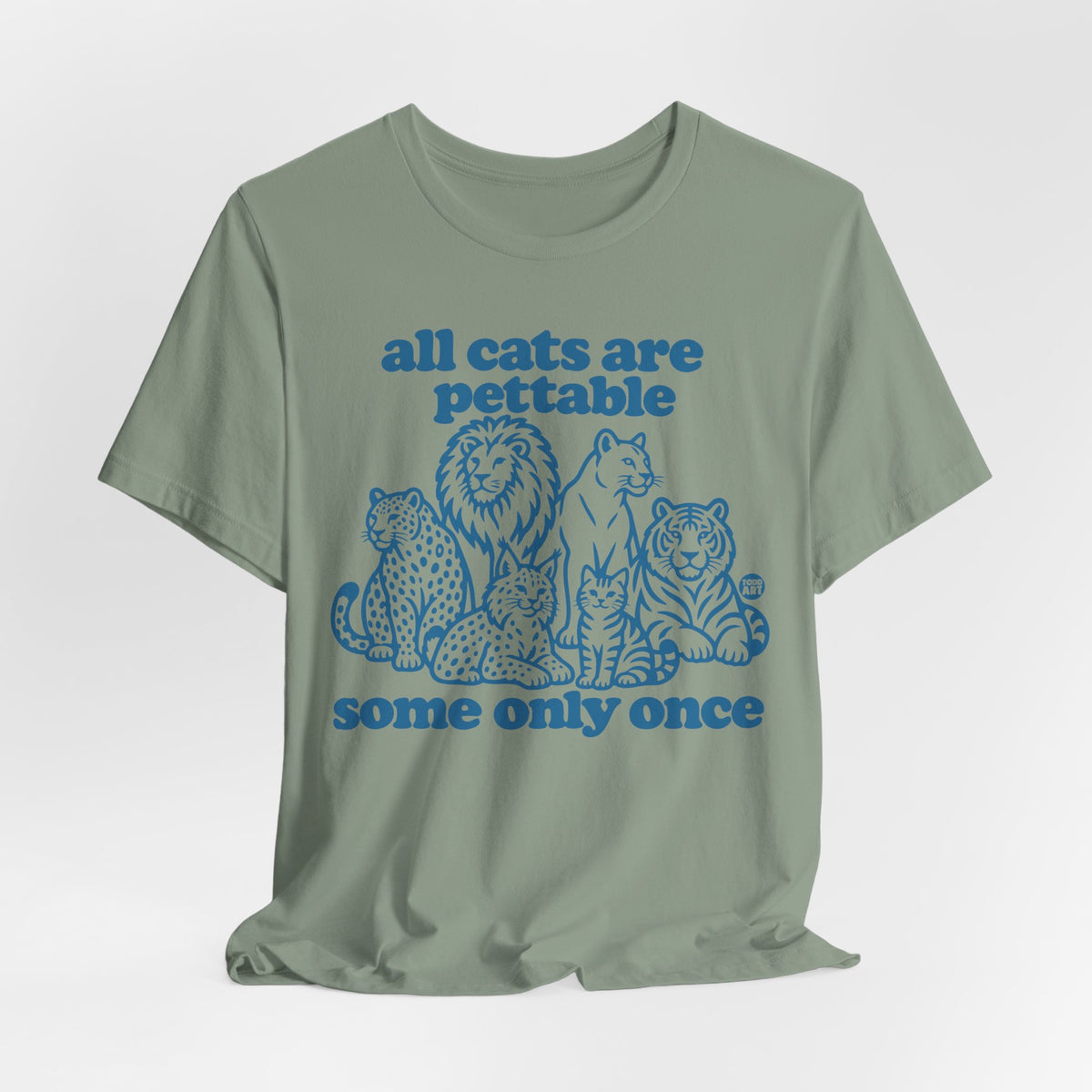 all cats pettable