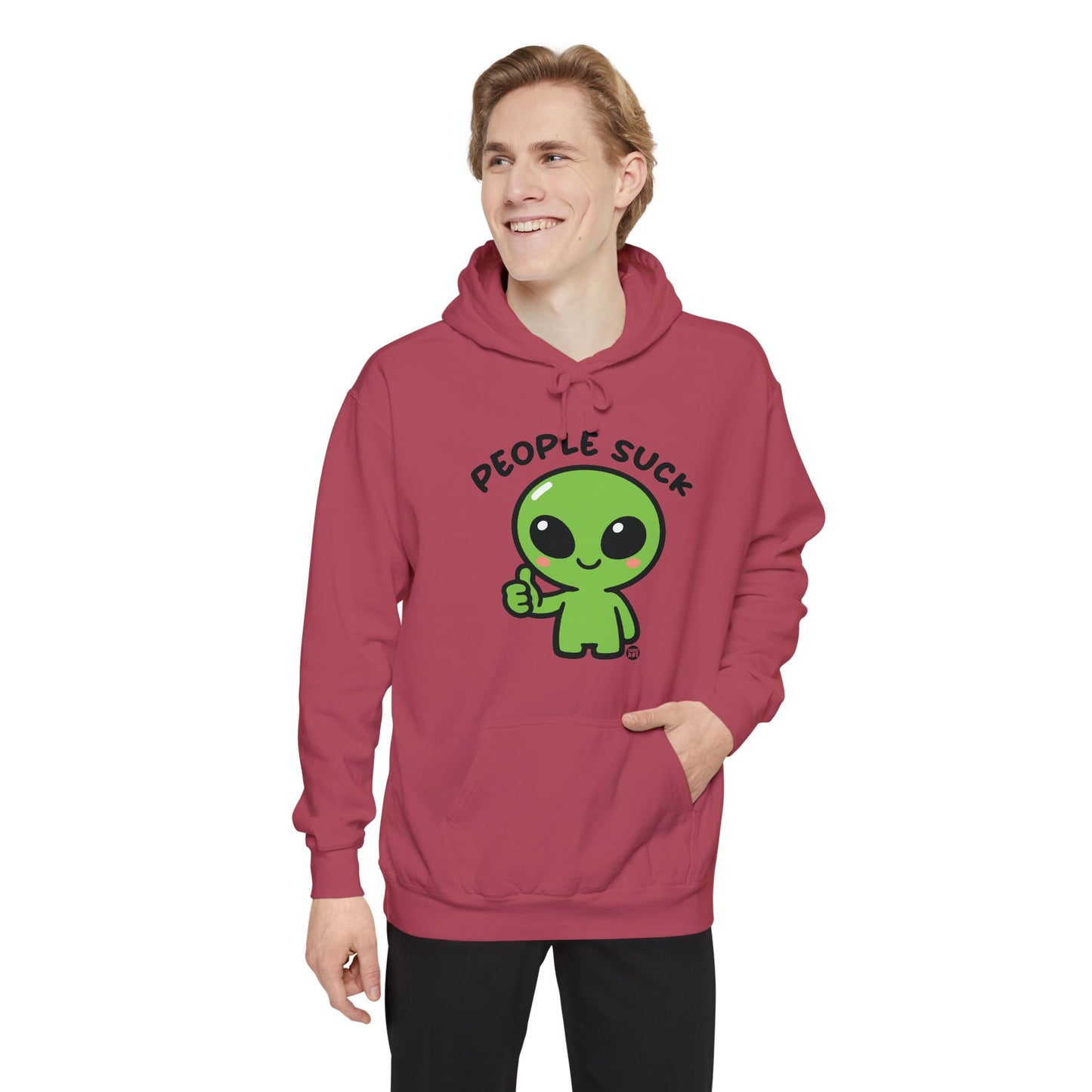 "People Suck"  Alien Hoodie