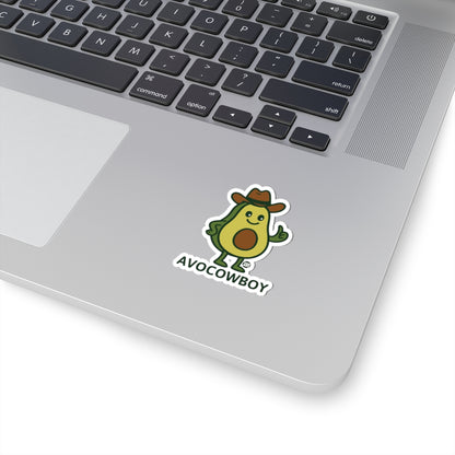 Avocowboy Todd Art Sticker