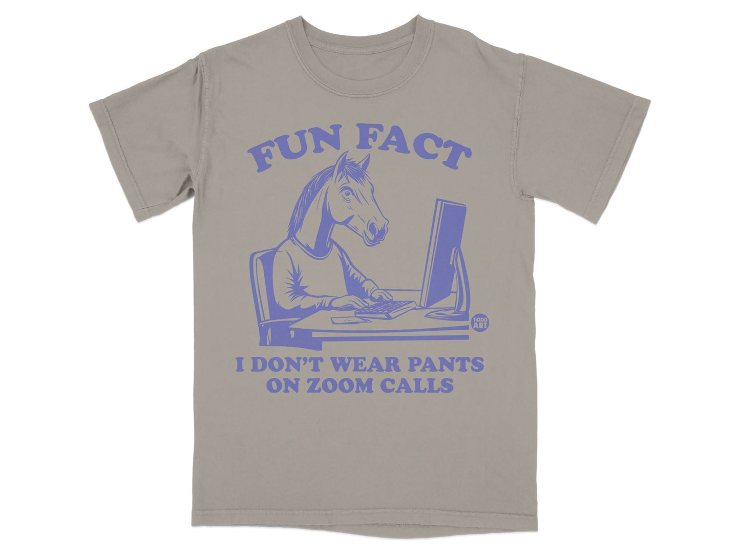Fun Fact I Don't Wear Pants On Zoom Calls T-shirt