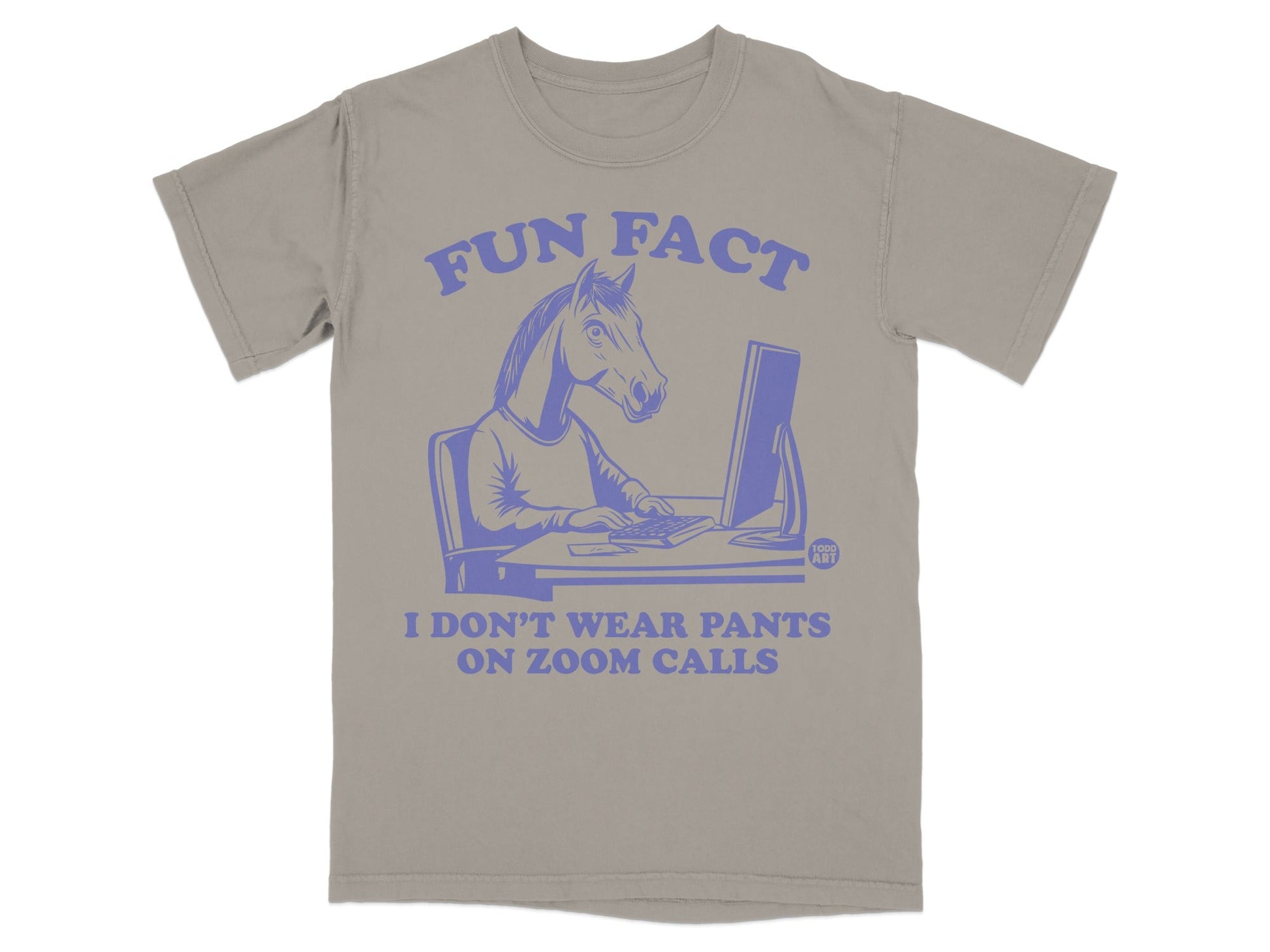 Fun Fact I Don't Wear Pants On Zoom Calls T-shirt