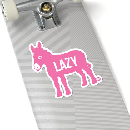 Lazy Donkey Todd Art Sticker
