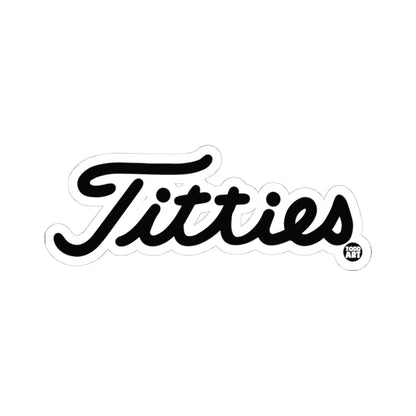 Titties Todd Art Sticker