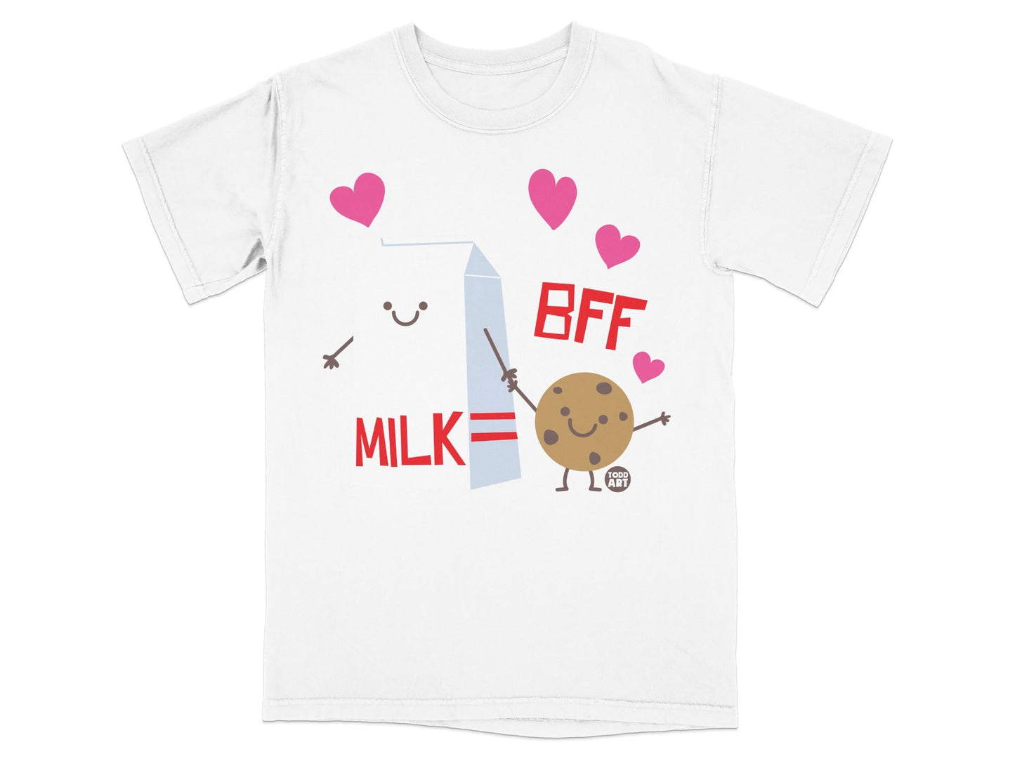 Milk and Cookie Best Friends Forever BFF T-shirt