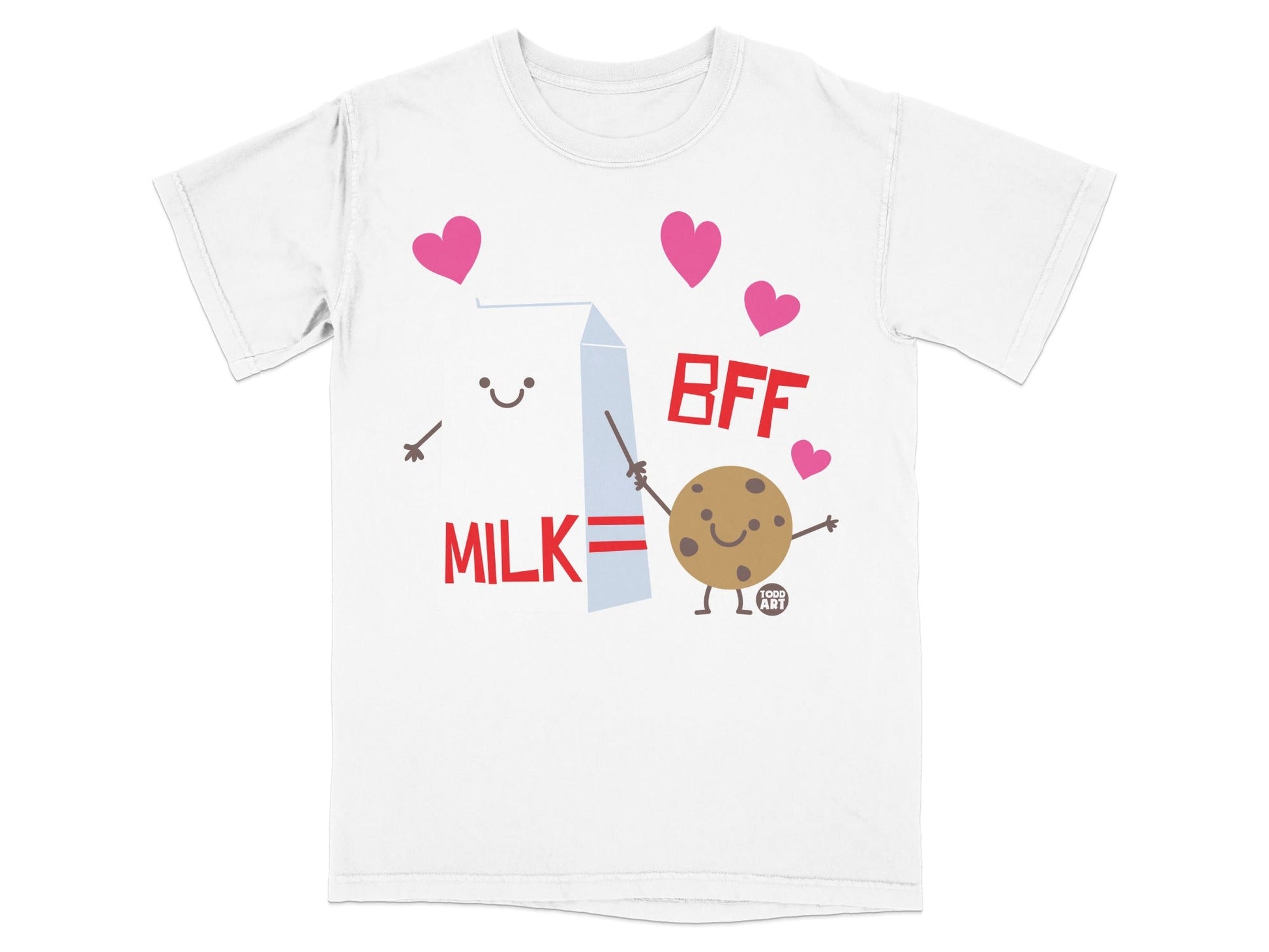 Milk and Cookie Best Friends Forever BFF T-shirt