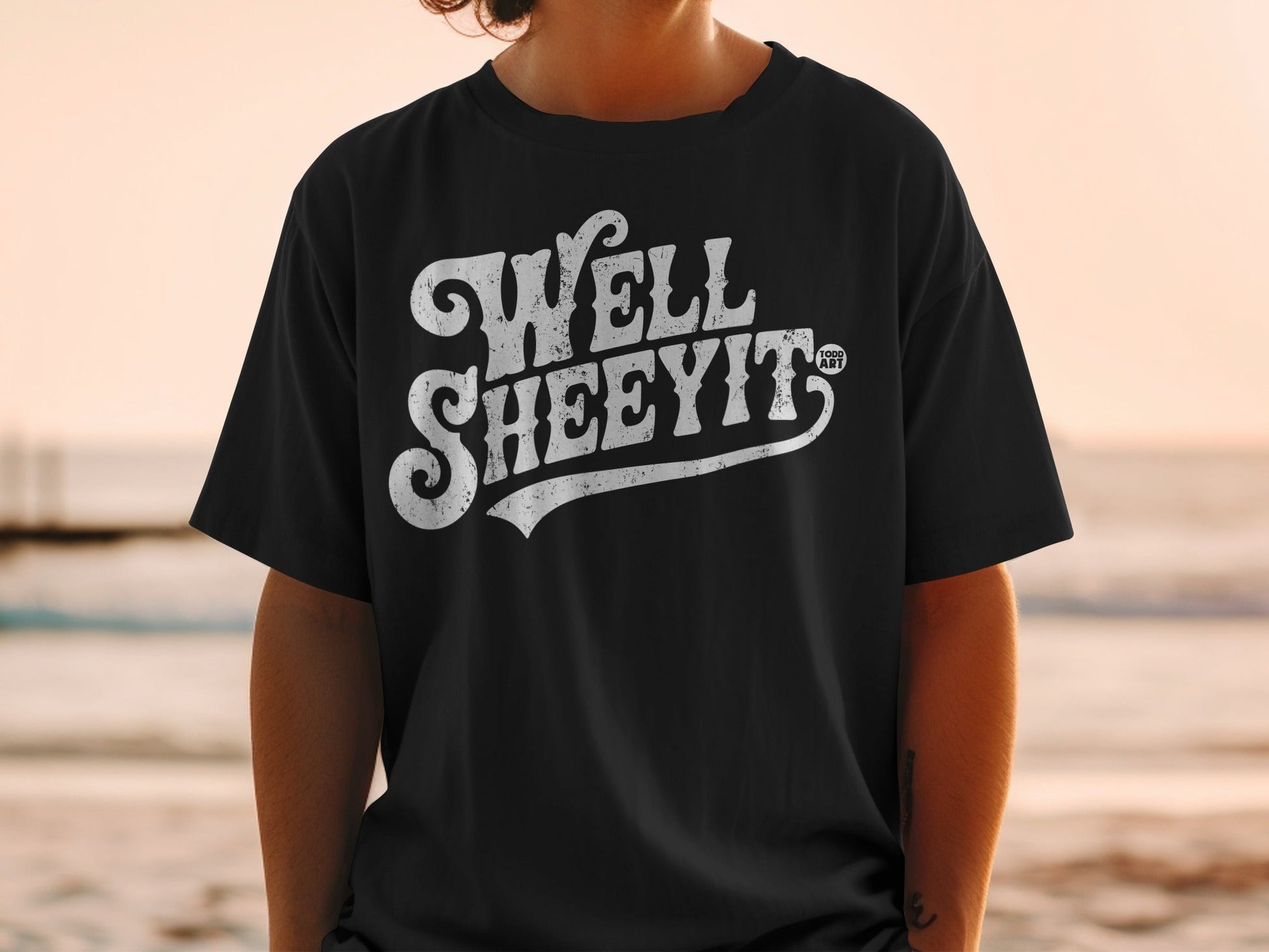 Well Sheeyit Todd Art Graphic T-Shirt