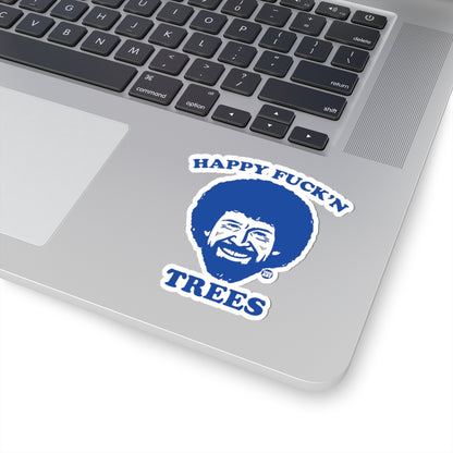 Happy Trees Todd Art Sticker