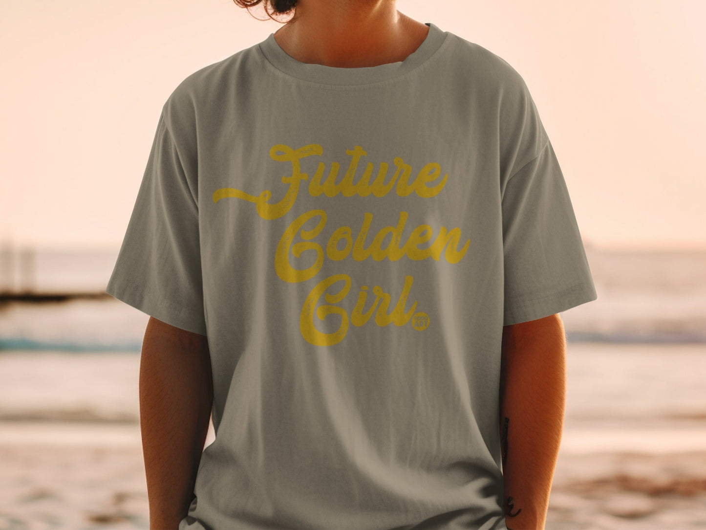 Future Golden Girl Graphic Tee for Casual Wear