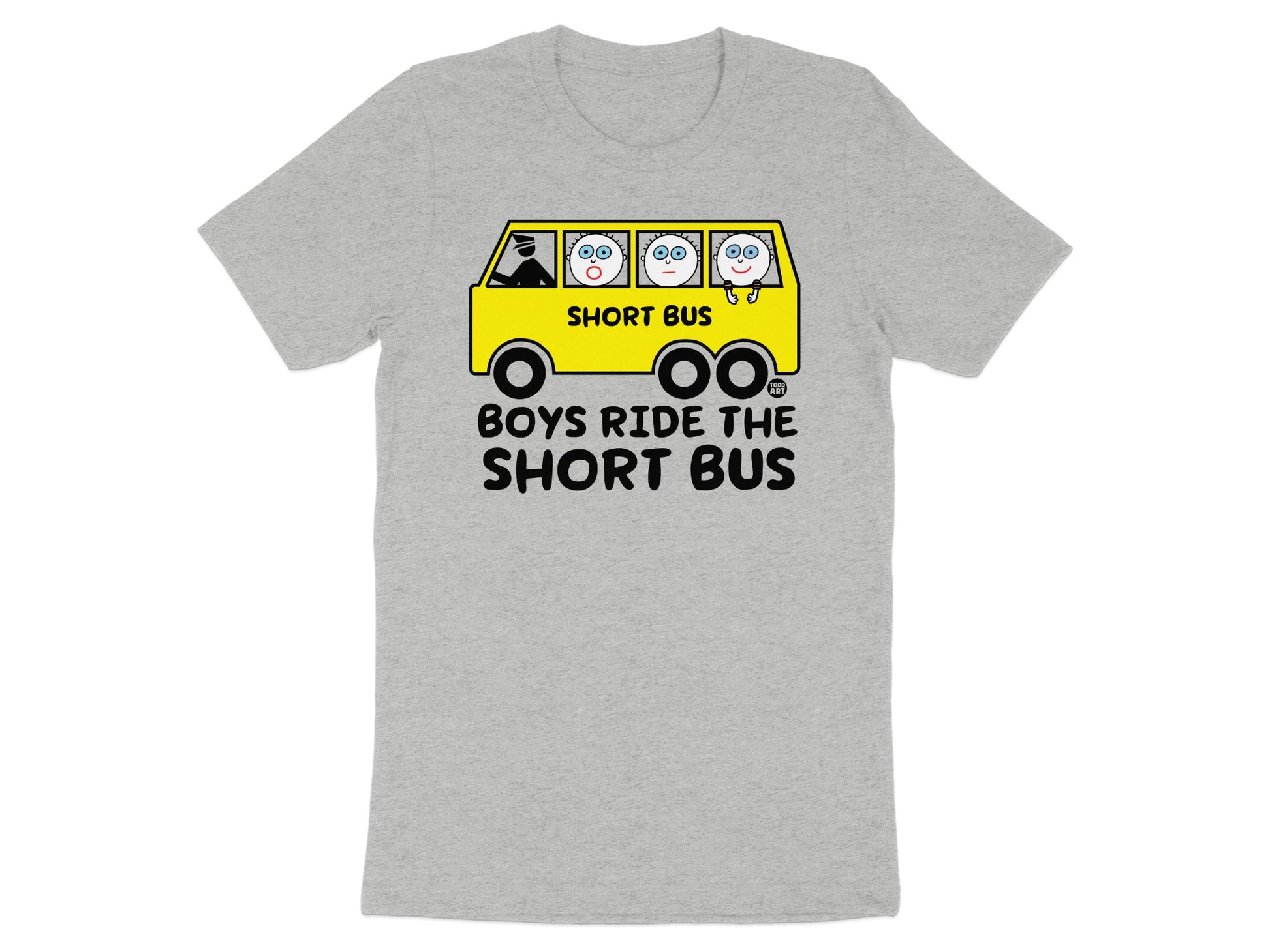 Boys Ride the Short Bus Graphic T-Shirt