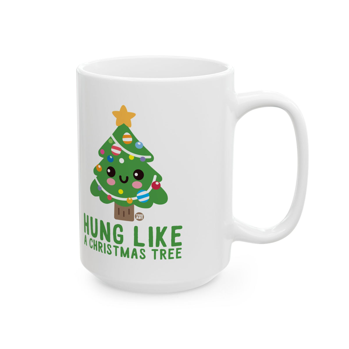 Hung Like XMAS Tree Mug