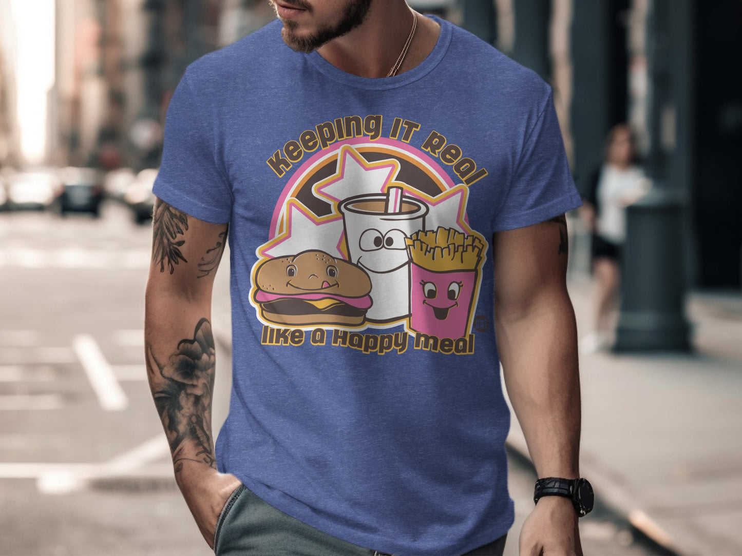 Keeping It Real Like a Happy Meal T-shirt