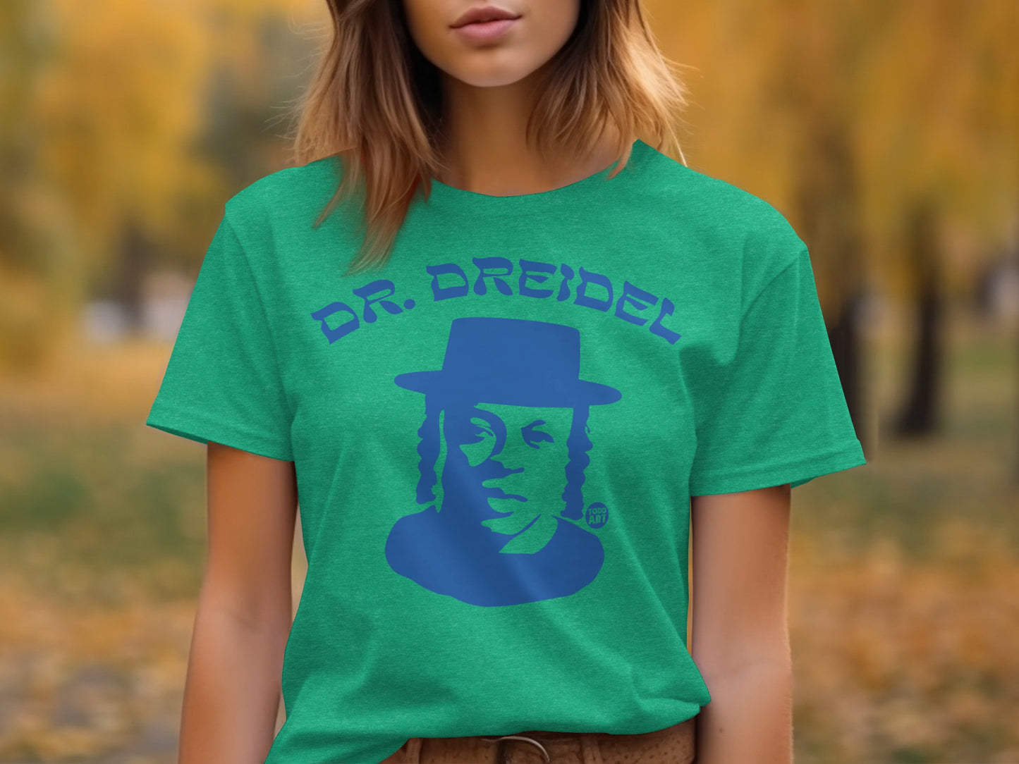 Dr. Dreidel graphic t-shirt design for sale now